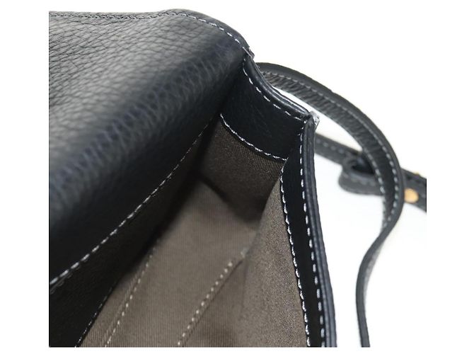 Chloé Borsa a vita in pelle nera e oro Chloe Mercy Auth BA7541 Nero D'oro - vista 22