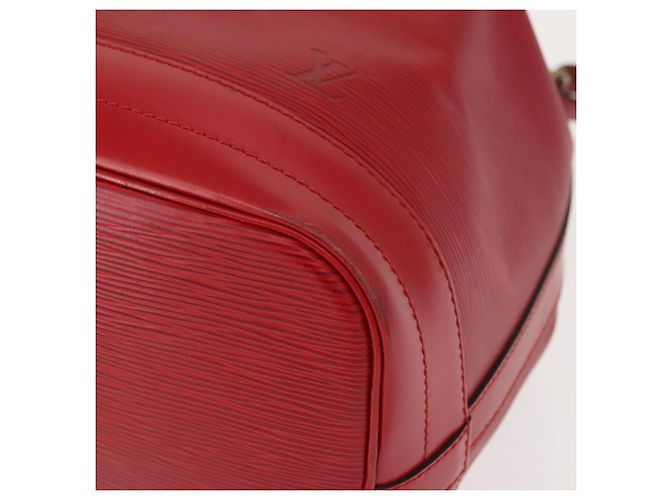 LOUIS VUITTON Borsa a Spalla Epi Noe Rossa M44007 LV Auth 149398 Rosso - vista 15