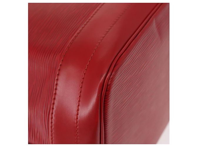 LOUIS VUITTON Borsa a Spalla Epi Noe Rossa M44007 LV Auth 149398 Rosso - vista 16