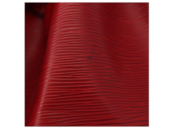 LOUIS VUITTON Borsa a Spalla Epi Noe Rossa M44007 LV Auth 149398 Rosso - vista 3