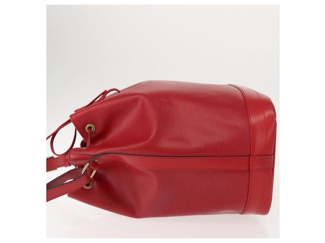 LOUIS VUITTON Borsa a Spalla Epi Noe Rossa M44007 LV Auth 149398 Rosso - vista 5