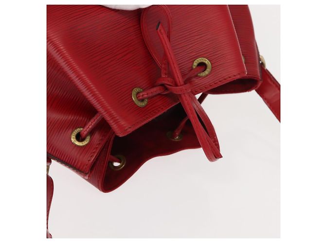 LOUIS VUITTON Borsa a Spalla Epi Noe Rossa M44007 LV Auth 149398 Rosso - vista 7