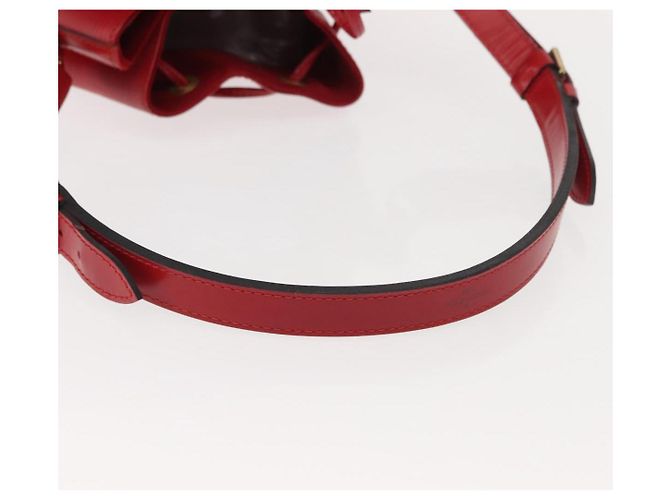 LOUIS VUITTON Borsa a Spalla Epi Noe Rossa M44007 LV Auth 149398 Rosso - vista 8