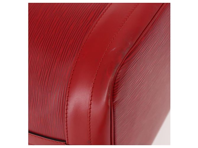 LOUIS VUITTON Borsa a Spalla Epi Noe Rossa M44007 LV Auth 149398 Rosso - vista 9