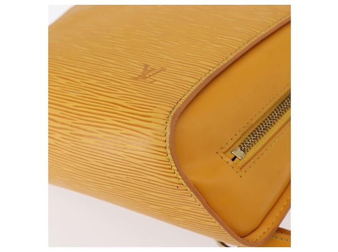 LOUIS VUITTON Epi Mabillon Rucksack Gelb M52239 LV Auth 150563 - Ansicht 16