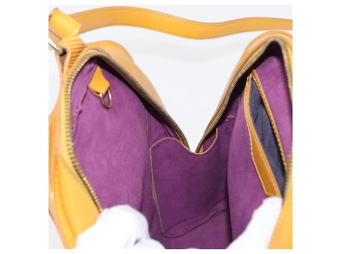 LOUIS VUITTON Epi Mabillon Rucksack Gelb M52239 LV Auth 150563 - Ansicht 22