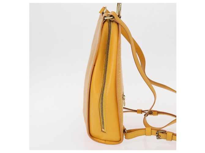 LOUIS VUITTON Epi Mabillon Rucksack Gelb M52239 LV Auth 150563 - Ansicht 3