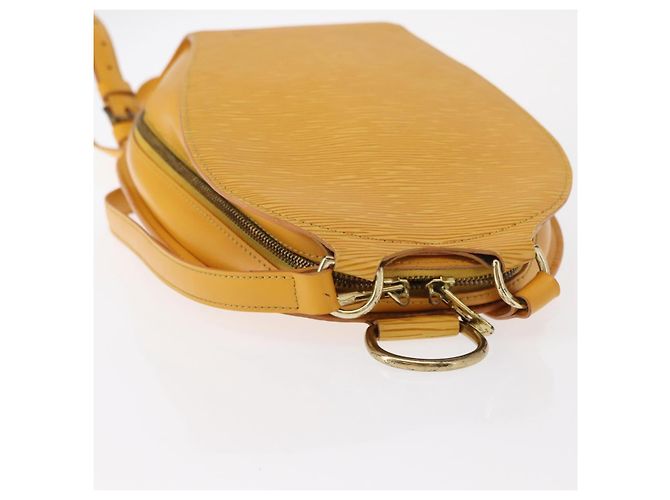 LOUIS VUITTON Epi Mabillon Rucksack Gelb M52239 LV Auth 150563 - Ansicht 6