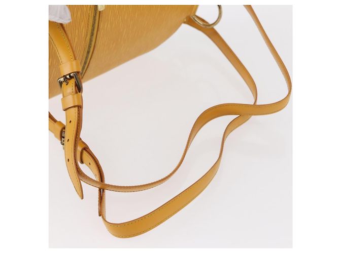 LOUIS VUITTON Epi Mabillon Rucksack Gelb M52239 LV Auth 150563 - Ansicht 8