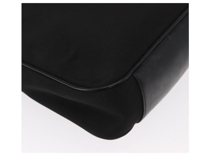 Borsa a Spalla GUCCI Bamboo Nylon 2way Nero Argento 001 1638 Auth ep11989 - vista 12