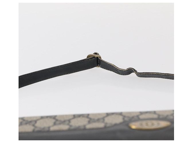 Gucci Borsa a Spalla GG Supreme in PVC Navy Gold 004 106 0024 Auth 152571 D'oro Blu navy - vista 9