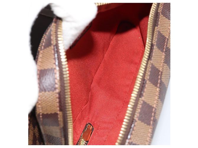 LOUIS VUITTON Borsa a Spalla Geronimos Damier Ebene N51994 LV Auth 149581V - vista 10