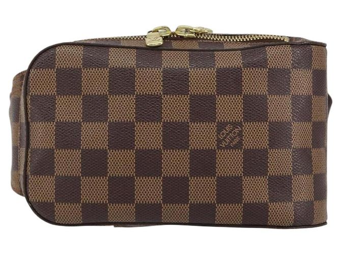 LOUIS VUITTON Borsa a Spalla Geronimos Damier Ebene N51994 LV Auth 149581V - vista 13