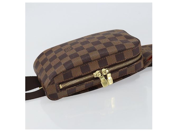 LOUIS VUITTON Borsa a Spalla Geronimos Damier Ebene N51994 LV Auth 149581V - vista 6