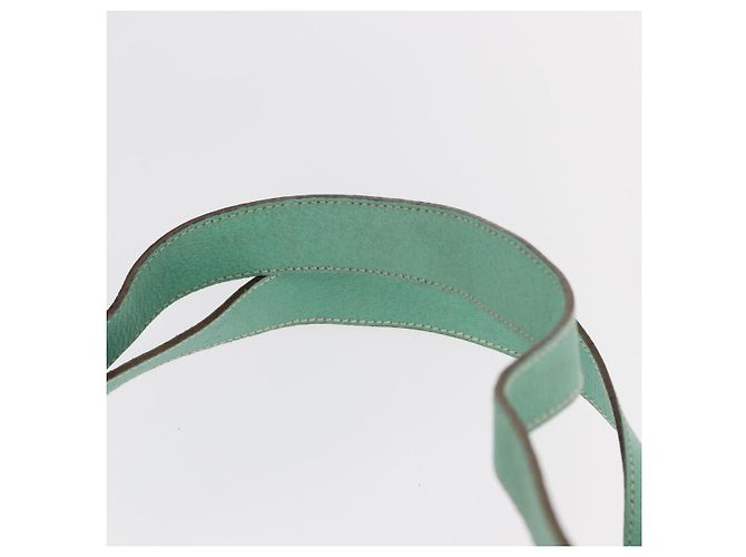Bamboo Zaino in Bambù GUCCI Camoscio Verde Oro 003 2058 0016 Auth gh1191 D'oro - vista 16