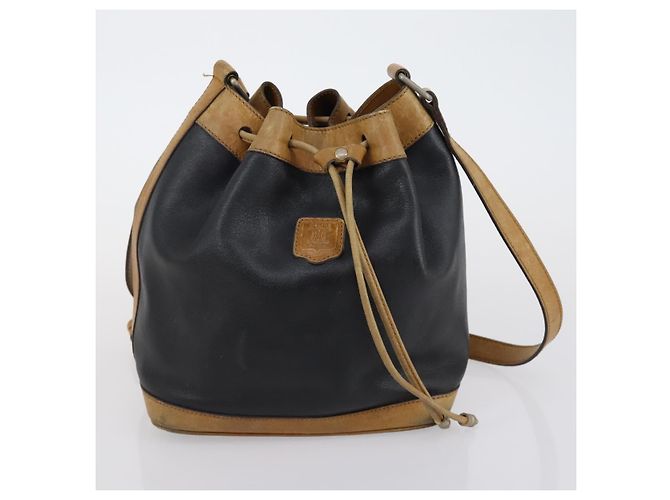 Céline Borsa a Spalla in Pelle CELINE 2 Set Nera Auth 153444 Nero - vista 10