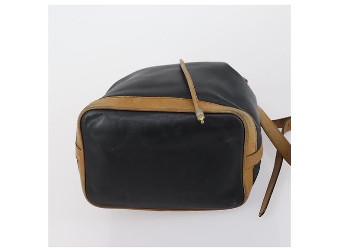 Céline Borsa a Spalla in Pelle CELINE 2 Set Nera Auth 153444 Nero - vista 15