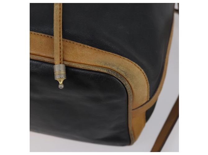 Céline Borsa a Spalla in Pelle CELINE 2 Set Nera Auth 153444 Nero - vista 16