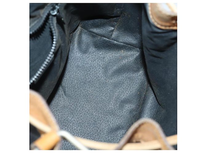 Céline Borsa a Spalla in Pelle CELINE 2 Set Nera Auth 153444 Nero - vista 17