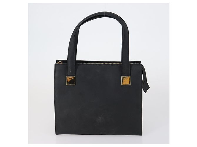 Céline Borsa a Spalla in Pelle CELINE 2 Set Nera Auth 153444 Nero - vista 2