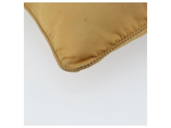 Borsa a Spalla PRADA Nylon Beige Argento Autentica 151338 - vista 17