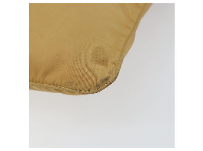 Borsa a Spalla PRADA Nylon Beige Argento Autentica 151338 - vista 8