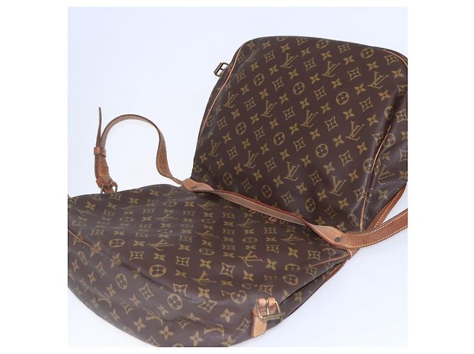 LOUIS VUITTON Borsa a Spalla Monogram Saumur 35 M42254 LV Auth ka344 Monogramma - vista 10