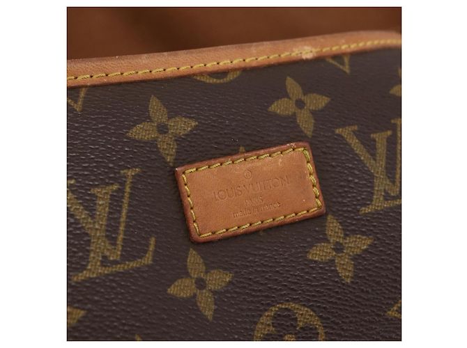 LOUIS VUITTON Borsa a Spalla Monogram Saumur 35 M42254 LV Auth ka344 Monogramma - vista 20