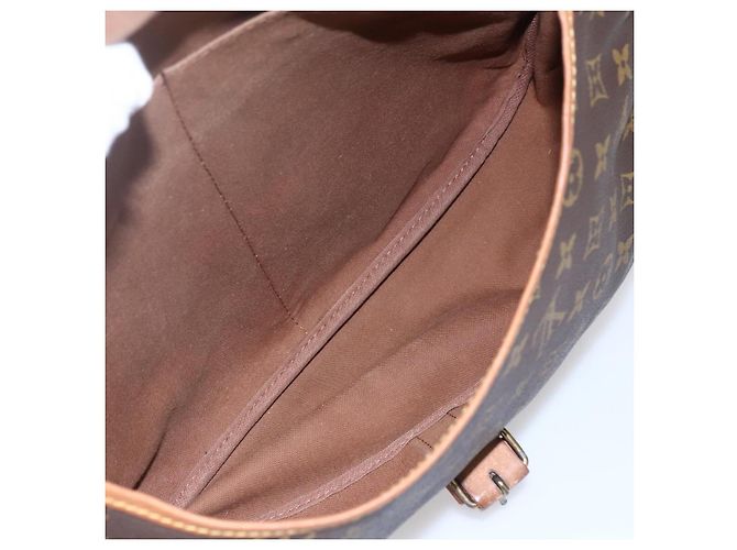 LOUIS VUITTON Borsa a Spalla Monogram Saumur 35 M42254 LV Auth ka344 Monogramma - vista 24