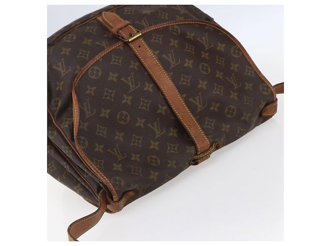 LOUIS VUITTON Borsa a Spalla Monogram Saumur 35 M42254 LV Auth ka344 Monogramma - vista 6