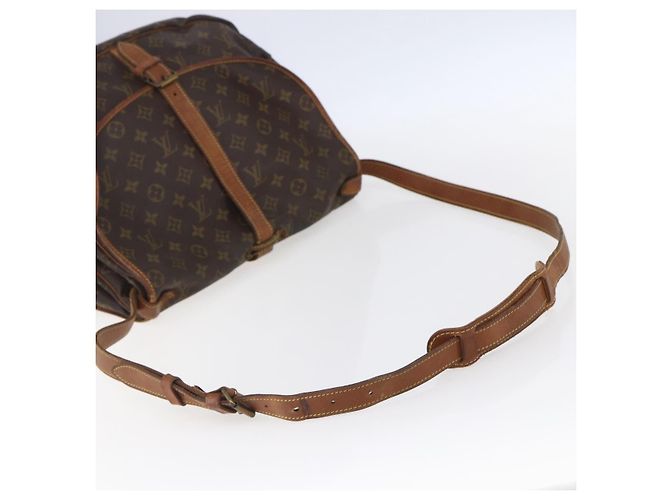 LOUIS VUITTON Borsa a Spalla Monogram Saumur 35 M42254 LV Auth ka344 Monogramma - vista 7