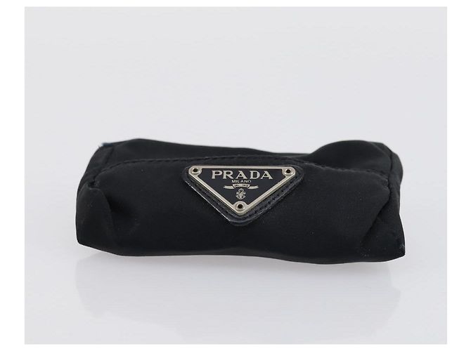 PRADA Borsa a Spalla Nylon Smalto 3 Set Rosso Marrone Nero Auth bs31276 - vista 16