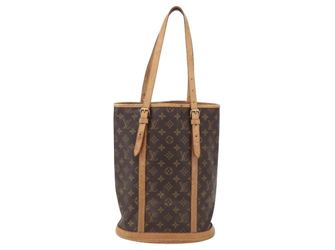 LOUIS VUITTON Borsa a Spalla Monogram Bucket GM M42236 LV Auth 153529 Monogramma - vista 13