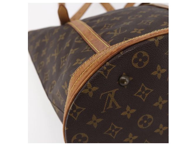 LOUIS VUITTON Borsa a Spalla Monogram Bucket GM M42236 LV Auth 153529 Monogramma - vista 16