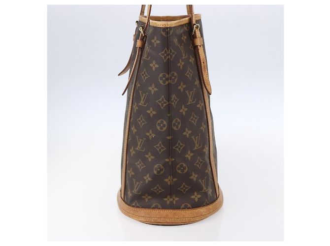 LOUIS VUITTON Borsa a Spalla Monogram Bucket GM M42236 LV Auth 153529 Monogramma - vista 3