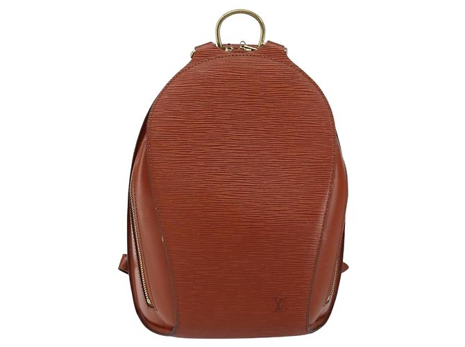 Louis Vuitton Epi Mabillon Rucksack Braun M52233 Authentisch BA7920 - Ansicht 13