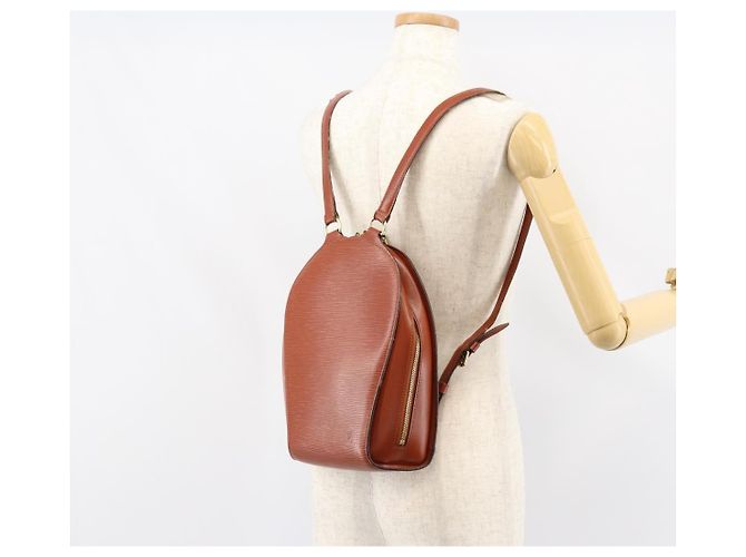 Louis Vuitton Epi Mabillon Rucksack Braun M52233 Authentisch BA7920 - Ansicht 24