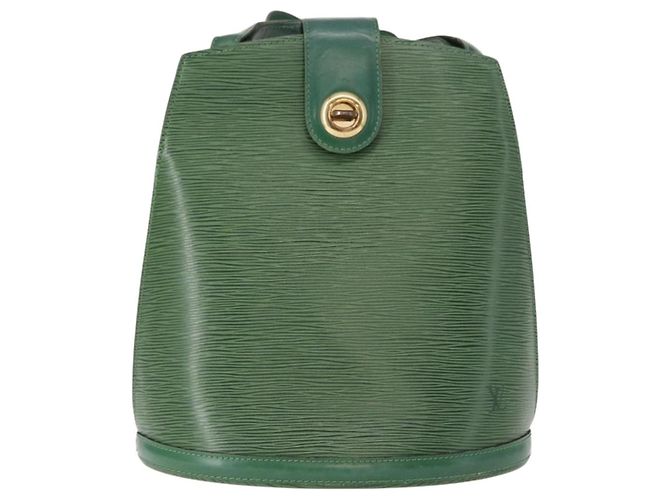LOUIS VUITTON Borsa a Spalla Epi Cluny Verde M52254 LV Auth BA8326 - vista 13