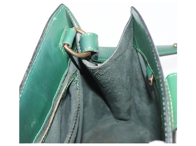 LOUIS VUITTON Borsa a Spalla Epi Cluny Verde M52254 LV Auth BA8326 - vista 21