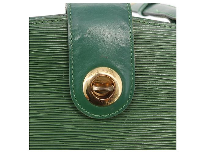 LOUIS VUITTON Borsa a Spalla Epi Cluny Verde M52254 LV Auth BA8326 - vista 9