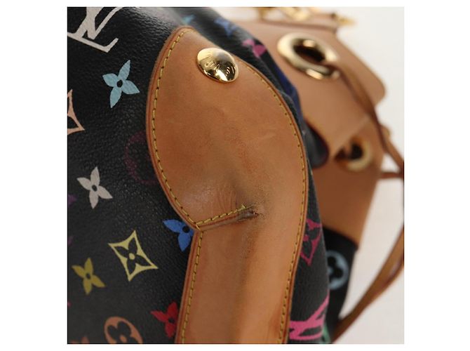 LOUIS VUITTON Monogram Multicolor Ursula Tote Bag Schwarz M40124 LV Auth ka367AV - Ansicht 15