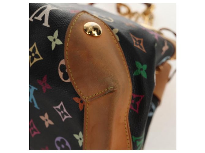 LOUIS VUITTON Monogram Multicolor Ursula Tote Bag Schwarz M40124 LV Auth ka367AV - Ansicht 17