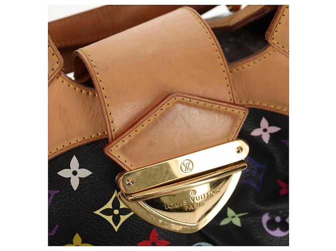 LOUIS VUITTON Monogram Multicolor Ursula Tote Bag Schwarz M40124 LV Auth ka367AV - Ansicht 18