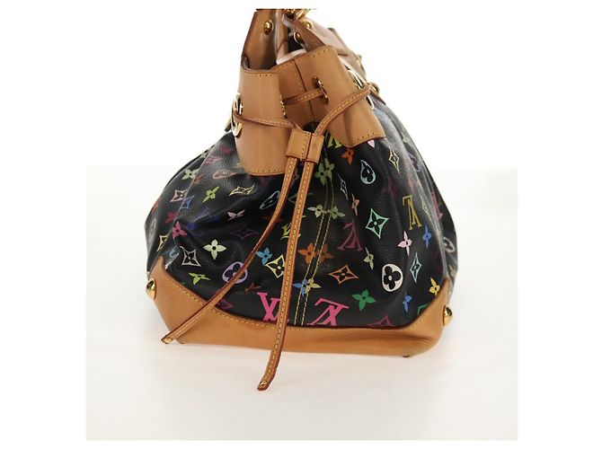 LOUIS VUITTON Monogram Multicolor Ursula Tote Bag Schwarz M40124 LV Auth ka367AV - Ansicht 3
