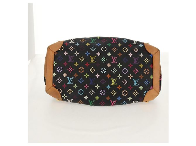 LOUIS VUITTON Monogram Multicolor Ursula Tote Bag Schwarz M40124 LV Auth ka367AV - Ansicht 5