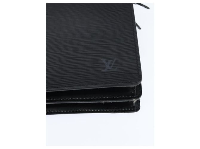 LOUIS VUITTON Epi Angian Shoulder Bag 2way Black M52112 LV Auth 147253 - view 15