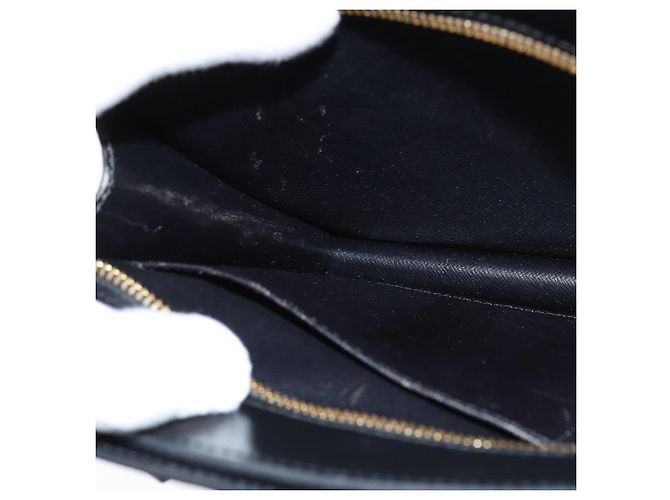 LOUIS VUITTON Epi Angian Shoulder Bag 2way Black M52112 LV Auth 147253 - view 20