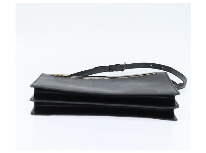 LOUIS VUITTON Epi Angian Shoulder Bag 2way Black M52112 LV Auth 147253 - view 5