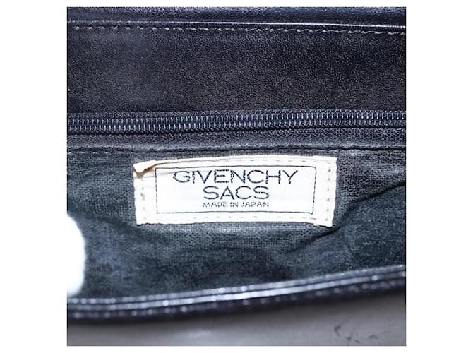 Borsa a mano GIVENCHY in pelle nera e oro Auth bs30417 Nero D'oro - vista 10