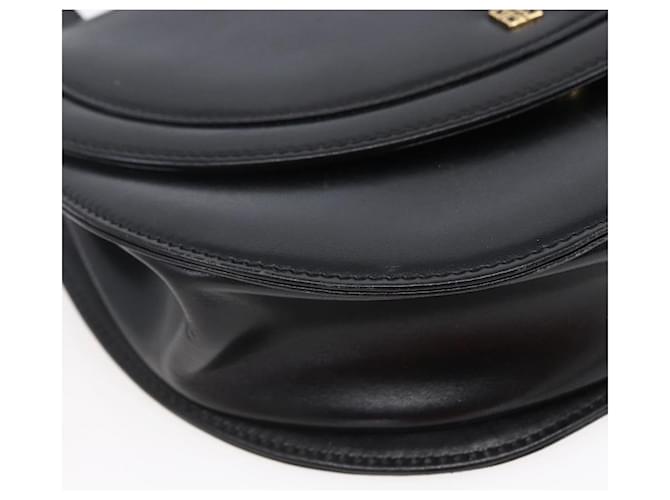 Borsa a mano GIVENCHY in pelle nera e oro Auth bs30417 Nero D'oro - vista 14